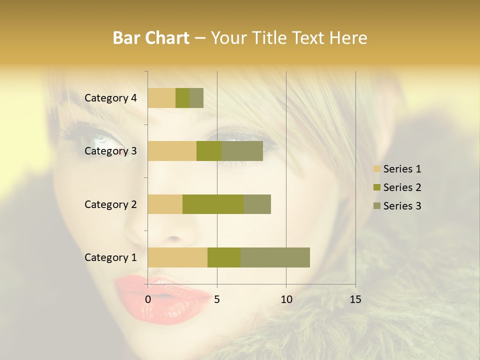 Colors Glamour Woman PowerPoint Template