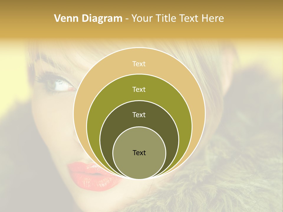 Colors Glamour Woman PowerPoint Template