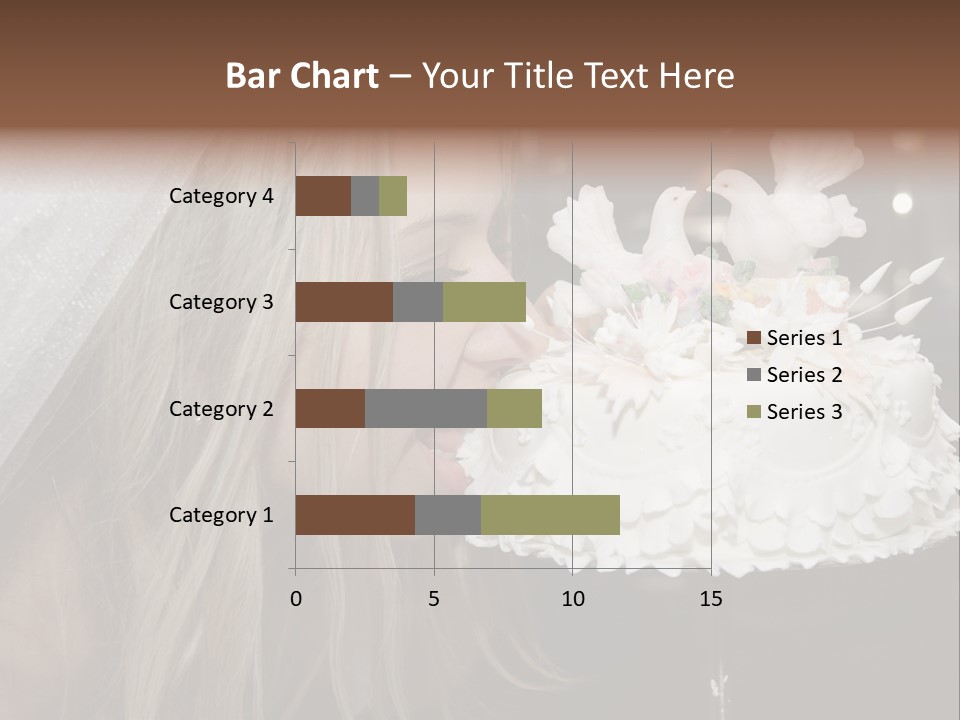 Flowers Females Cake PowerPoint Template