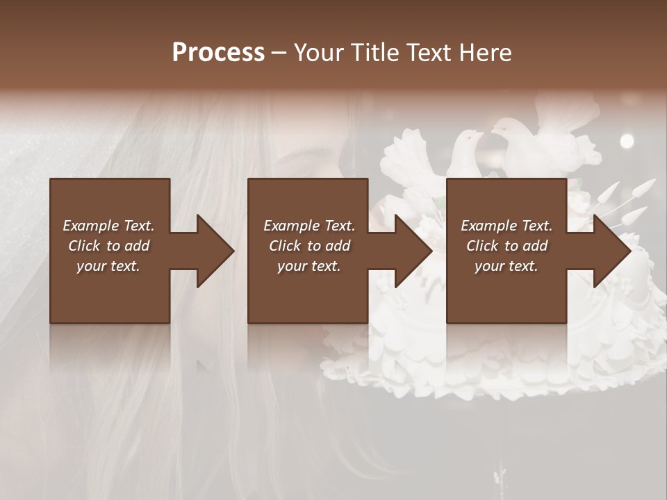 Flowers Females Cake PowerPoint Template