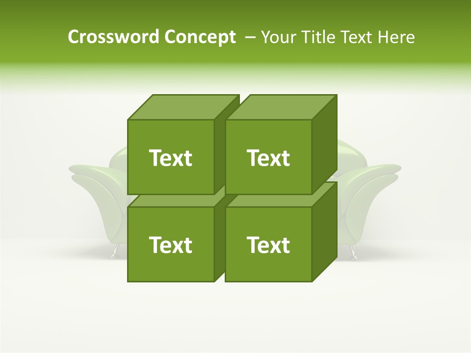 Pillow Cushion Room PowerPoint Template