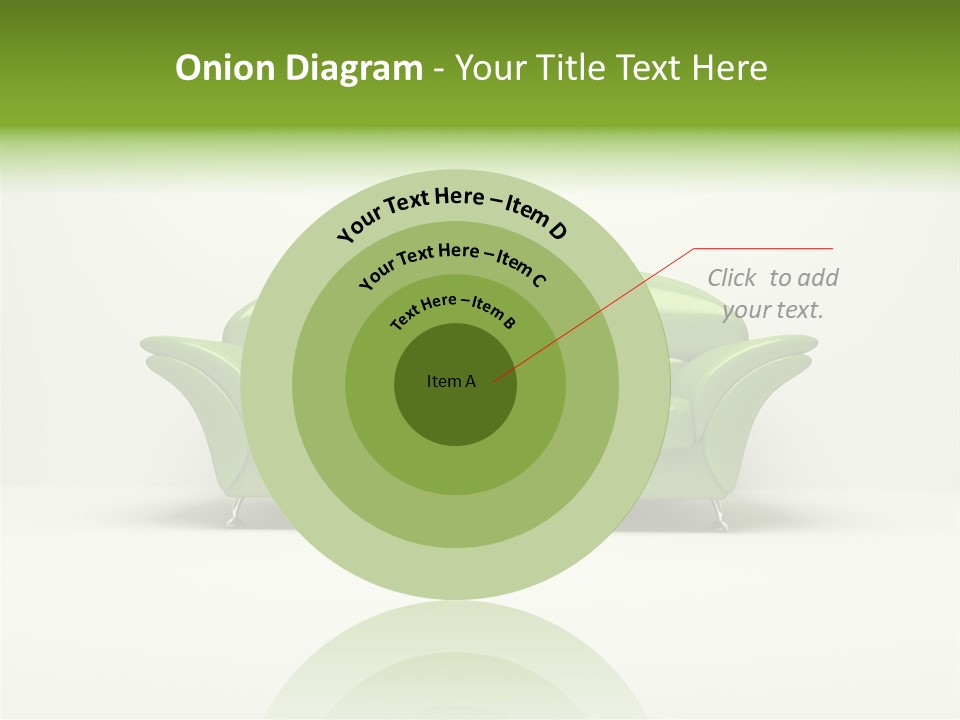 Pillow Cushion Room PowerPoint Template