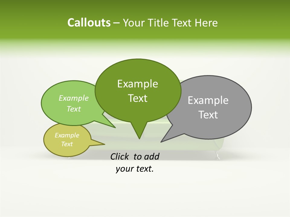 Pillow Cushion Room PowerPoint Template