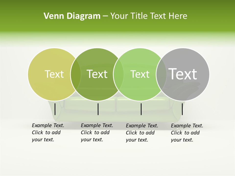 Pillow Cushion Room PowerPoint Template