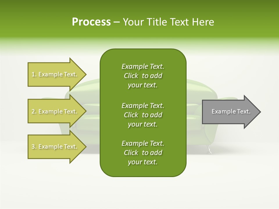 Pillow Cushion Room PowerPoint Template