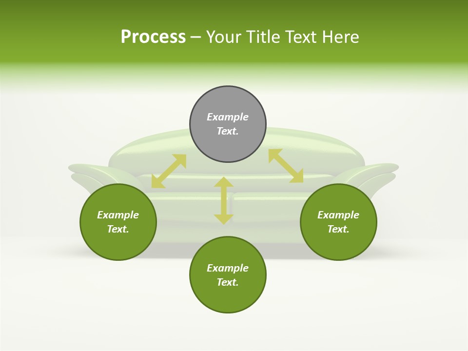 Pillow Cushion Room PowerPoint Template