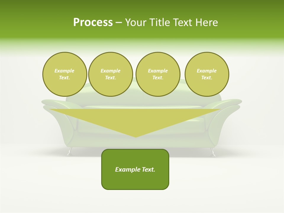 Pillow Cushion Room PowerPoint Template