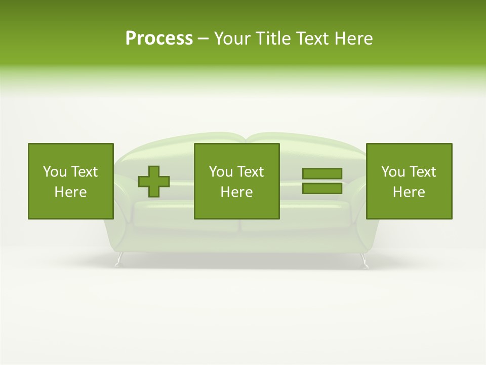 Pillow Cushion Room PowerPoint Template