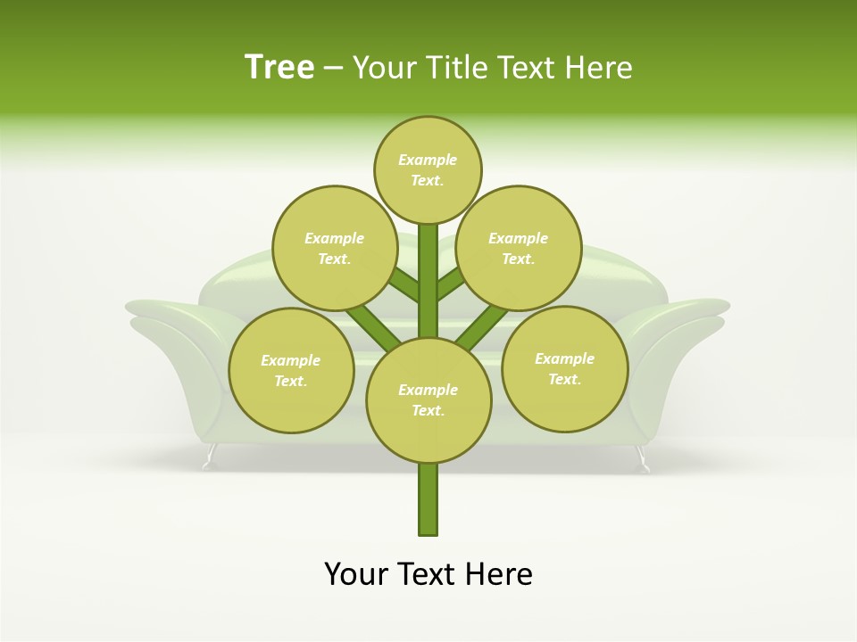 Pillow Cushion Room PowerPoint Template
