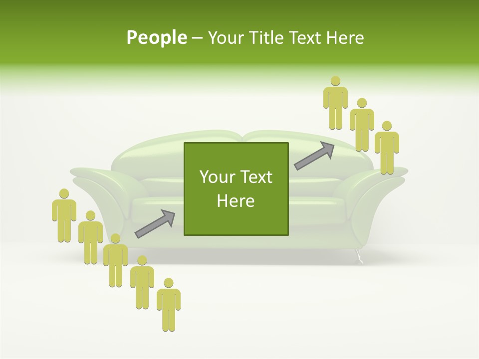 Pillow Cushion Room PowerPoint Template