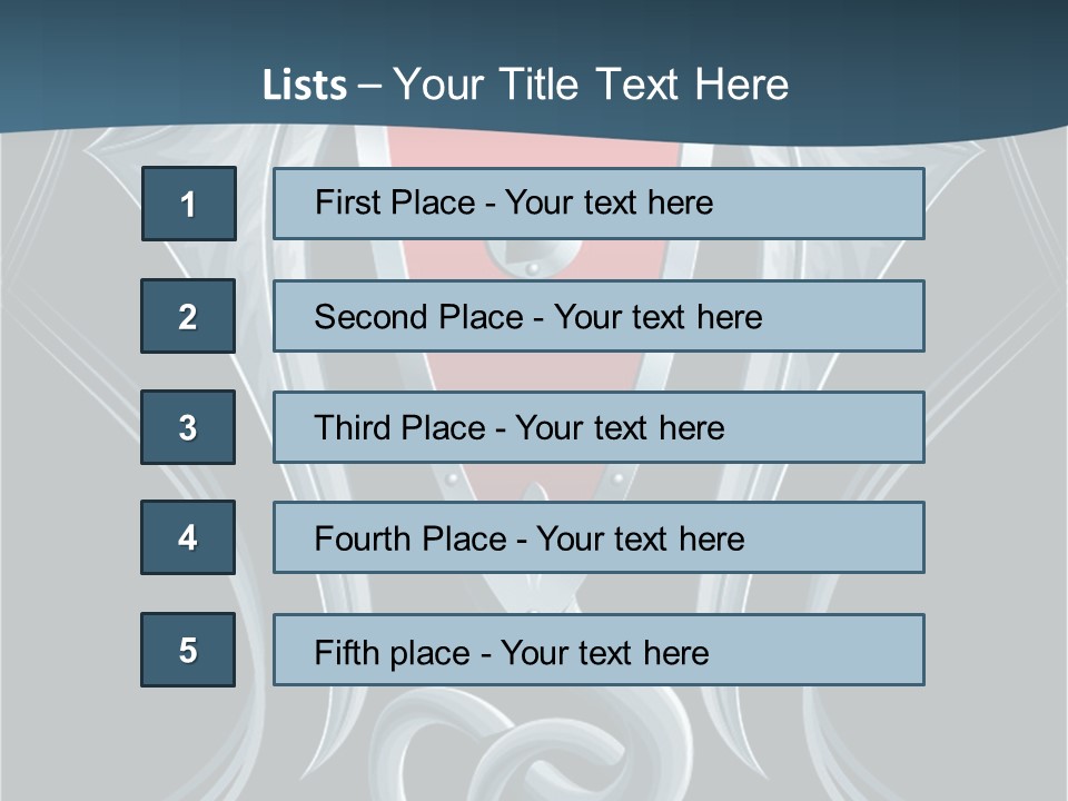 Fame Drawing Vector PowerPoint Template