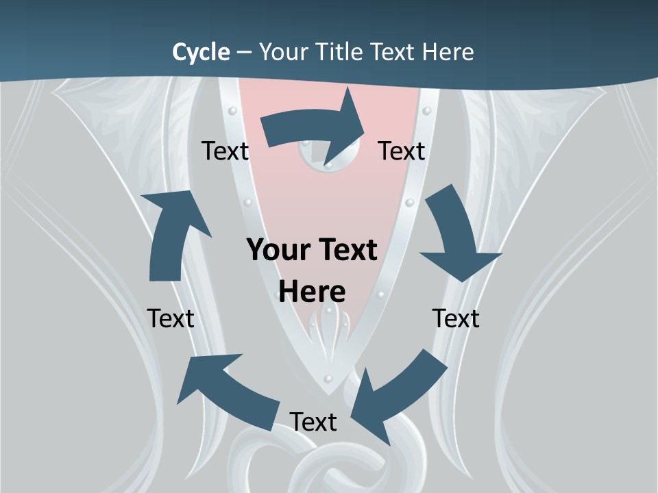 Fame Drawing Vector PowerPoint Template