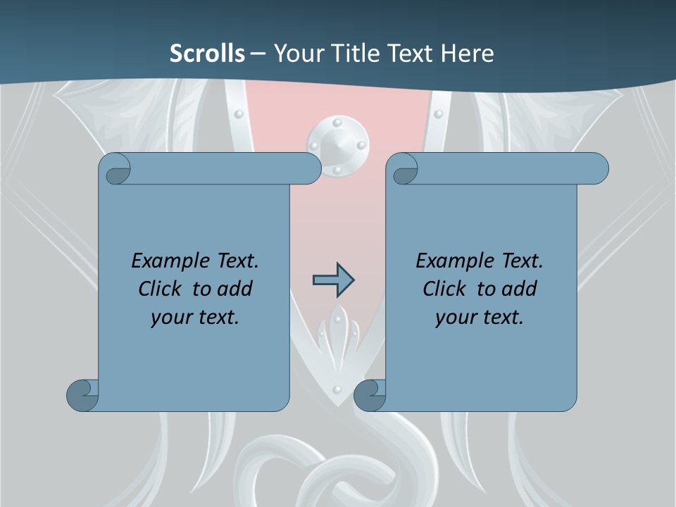 Fame Drawing Vector PowerPoint Template