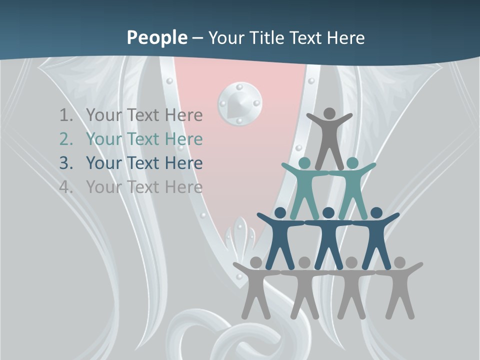 Fame Drawing Vector PowerPoint Template