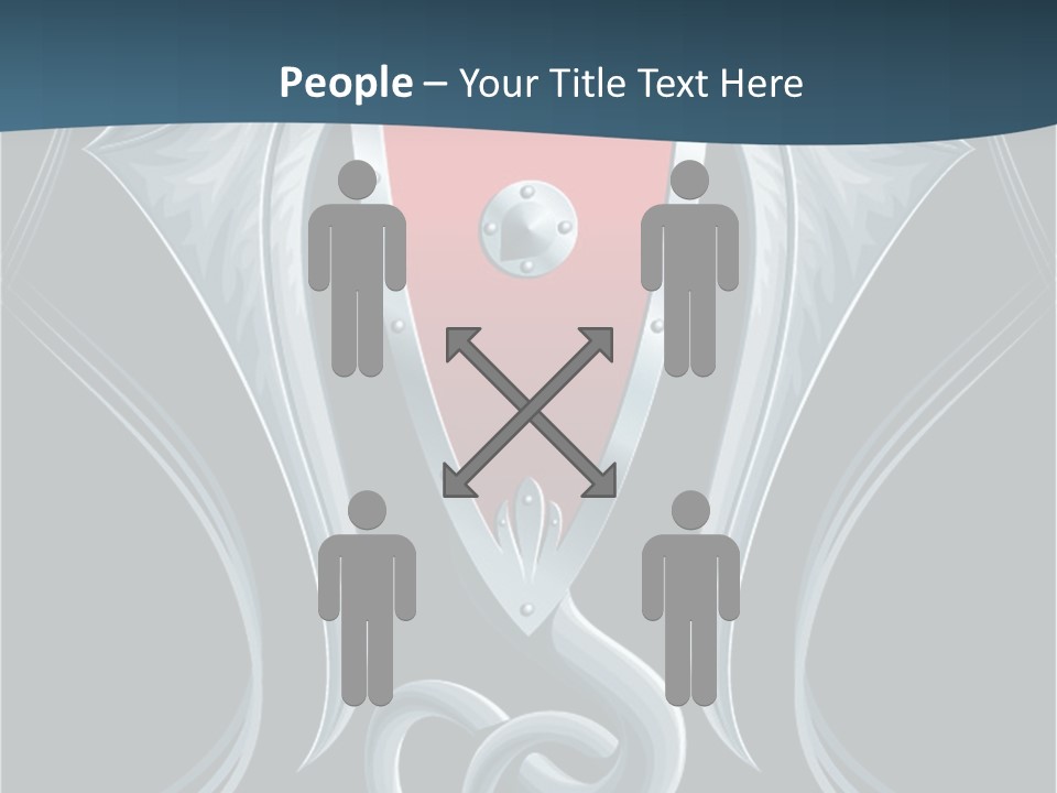 Fame Drawing Vector PowerPoint Template