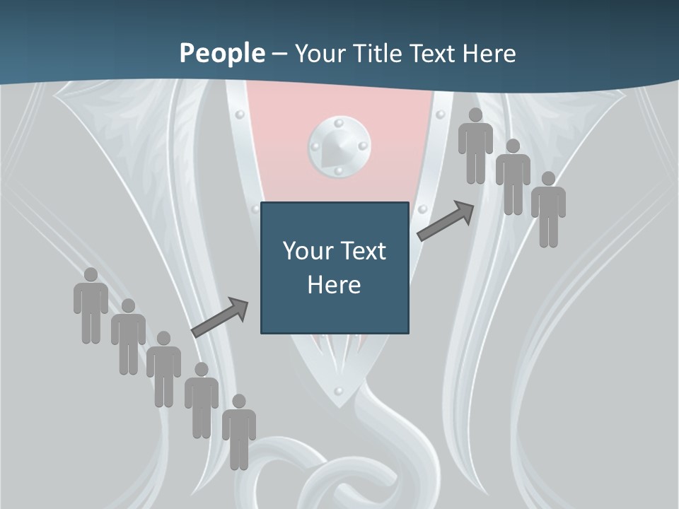 Fame Drawing Vector PowerPoint Template