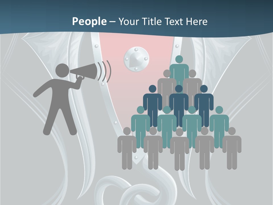 Fame Drawing Vector PowerPoint Template