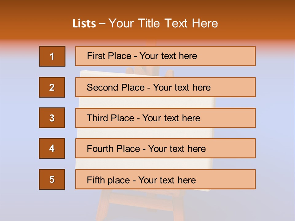 Chair Management Teamwork PowerPoint Template