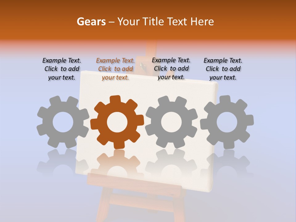 Chair Management Teamwork PowerPoint Template