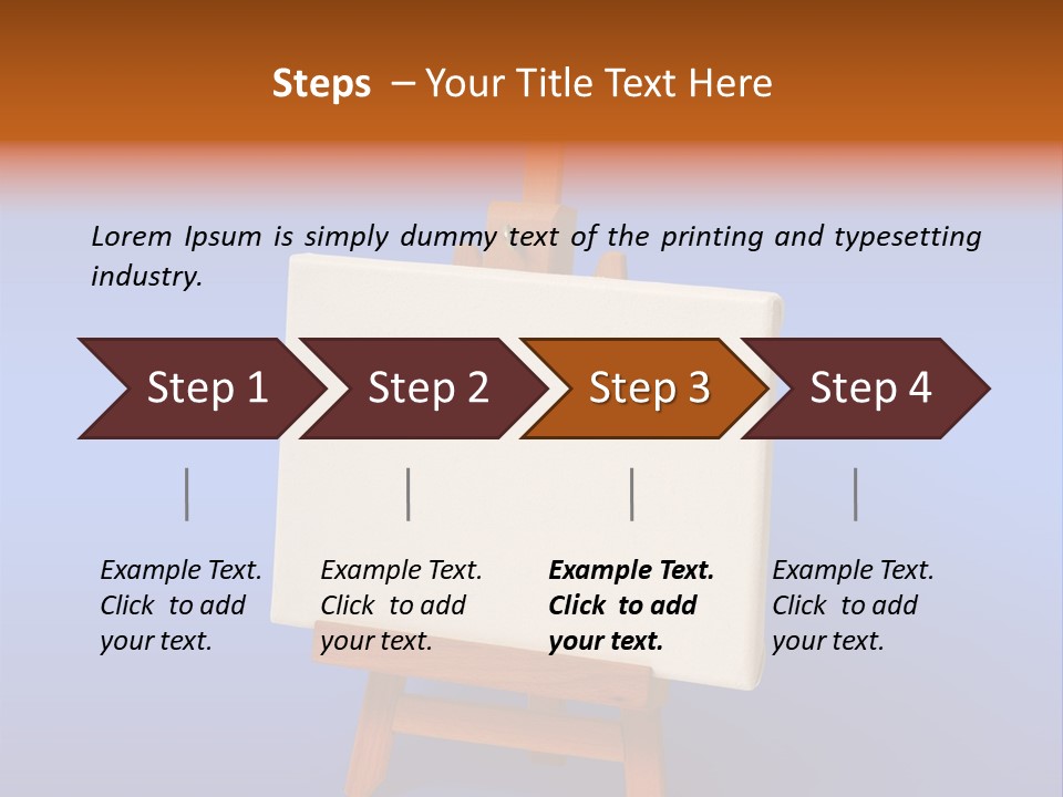 Chair Management Teamwork PowerPoint Template