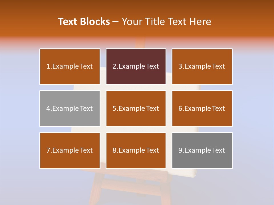 Chair Management Teamwork PowerPoint Template