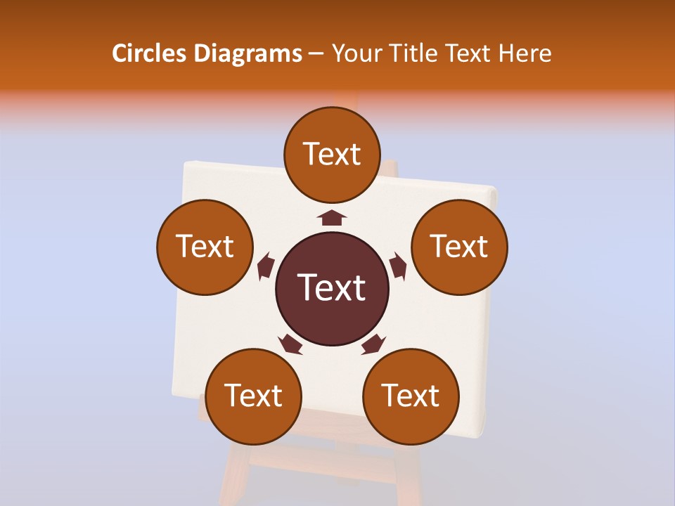 Chair Management Teamwork PowerPoint Template