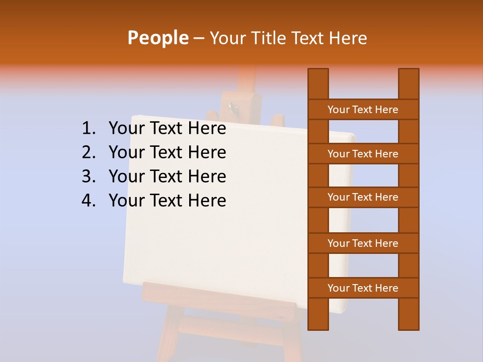 Chair Management Teamwork PowerPoint Template