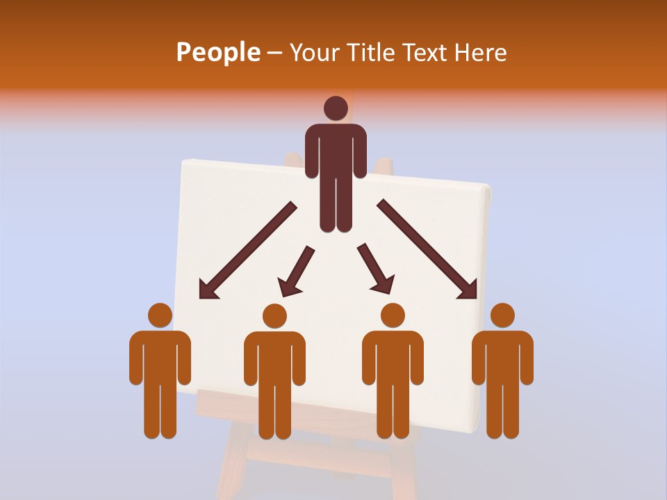 Chair Management Teamwork PowerPoint Template