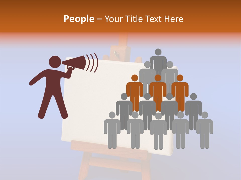 Chair Management Teamwork PowerPoint Template