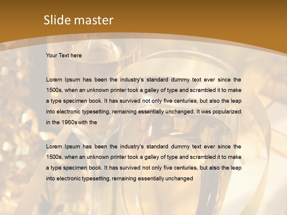 Congratulations Cheers Party PowerPoint Template