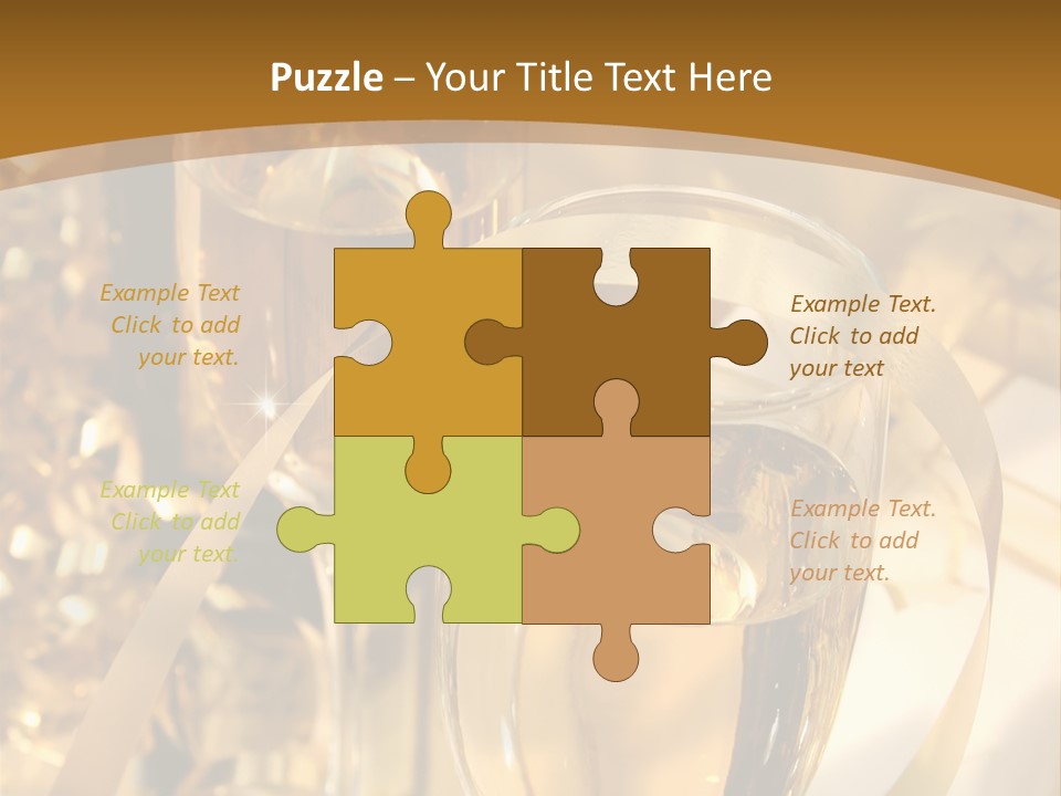 Congratulations Cheers Party PowerPoint Template