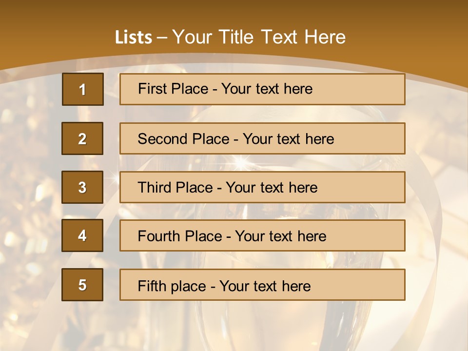 Congratulations Cheers Party PowerPoint Template