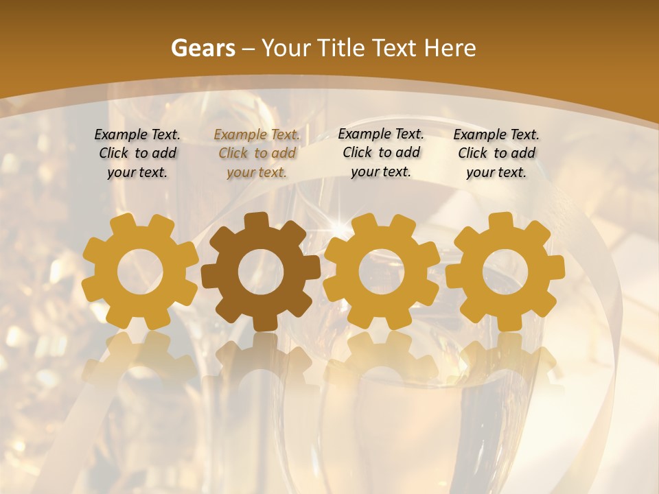 Congratulations Cheers Party PowerPoint Template