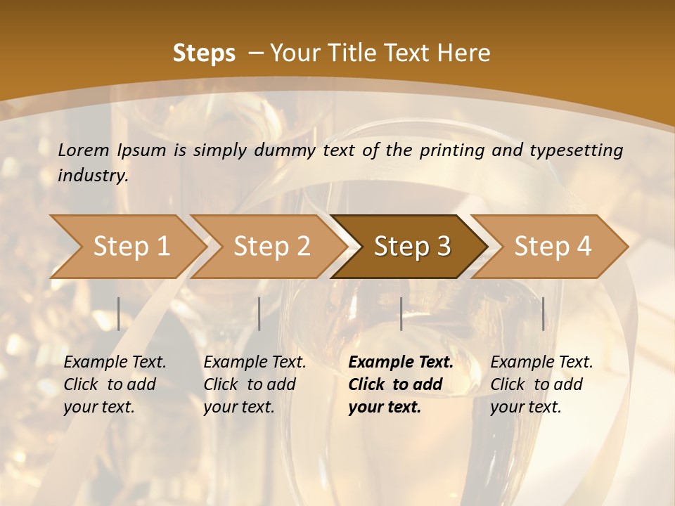 Congratulations Cheers Party PowerPoint Template