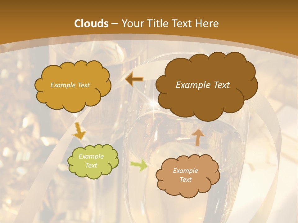 Congratulations Cheers Party PowerPoint Template