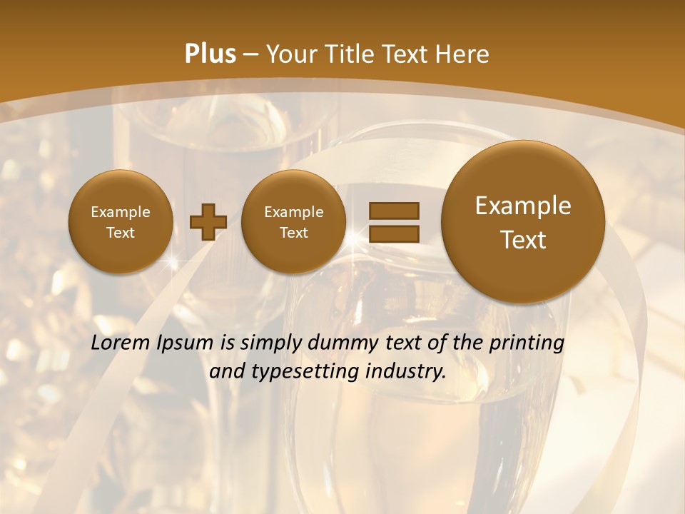 Congratulations Cheers Party PowerPoint Template