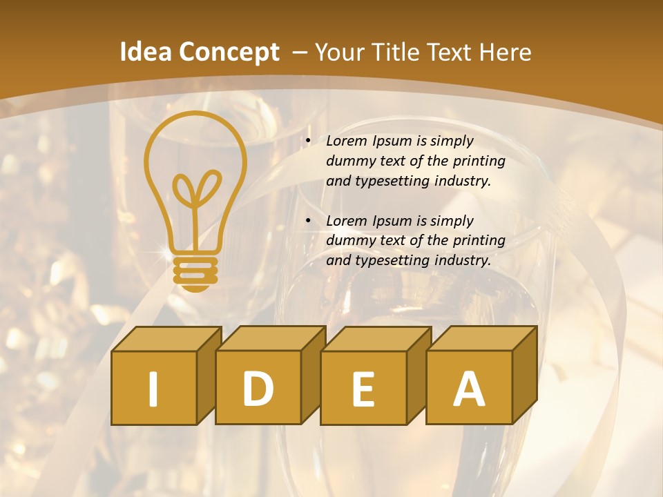 Congratulations Cheers Party PowerPoint Template