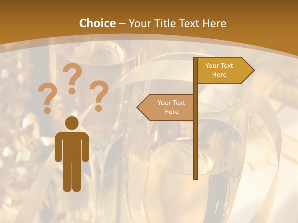 Congratulations Cheers Party PowerPoint Template