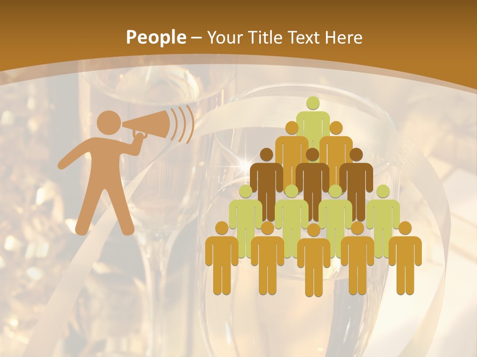 Congratulations Cheers Party PowerPoint Template