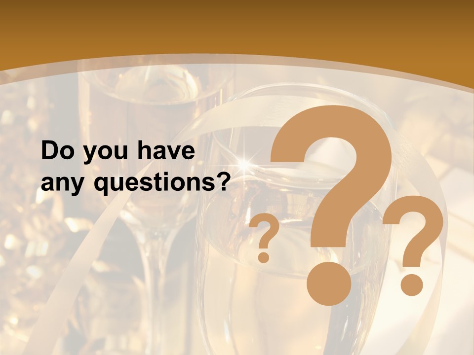 Congratulations Cheers Party PowerPoint Template