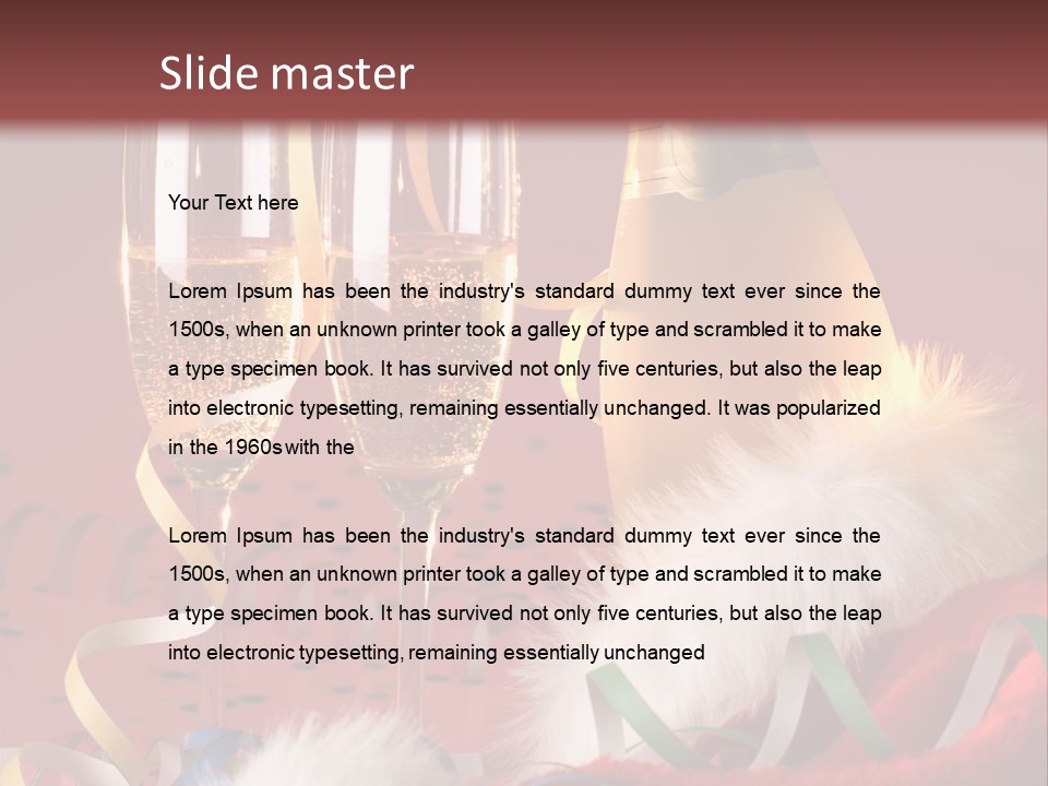 Valentine Glass Special PowerPoint Template