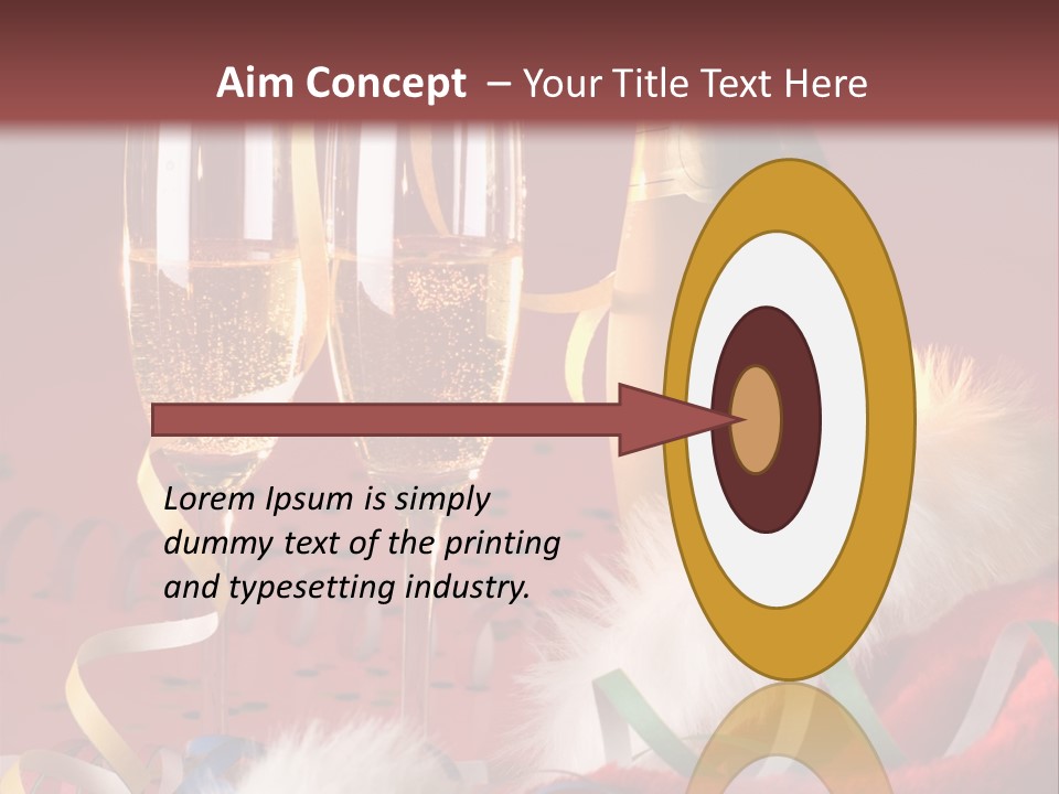 Valentine Glass Special PowerPoint Template