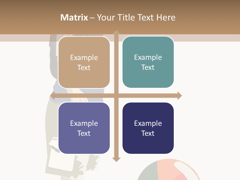 Barefoot Son Cute PowerPoint Template