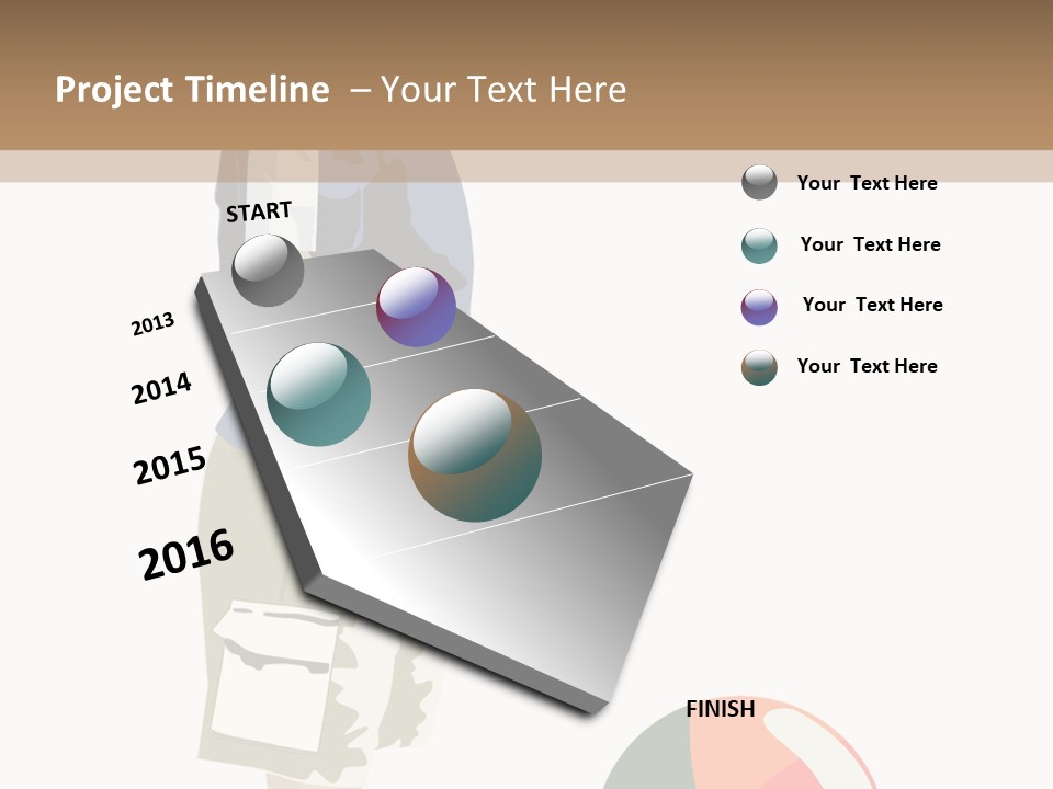 Barefoot Son Cute PowerPoint Template