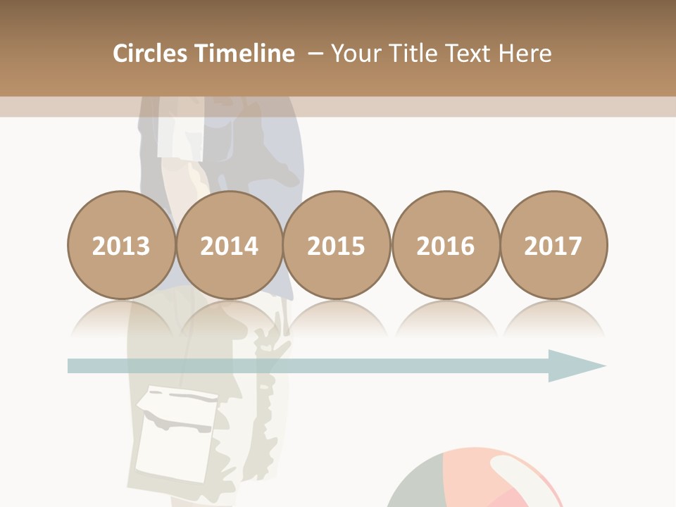 Barefoot Son Cute PowerPoint Template