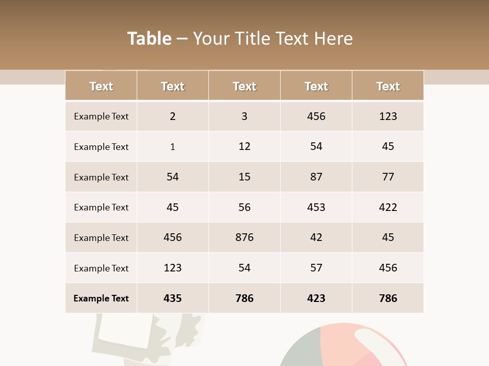 Barefoot Son Cute PowerPoint Template