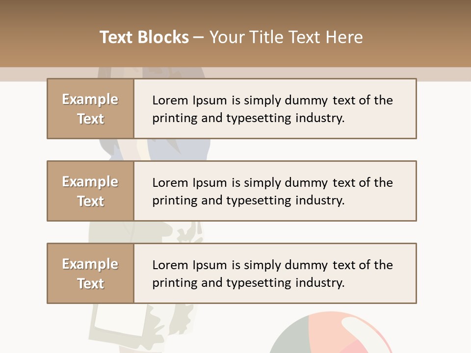 Barefoot Son Cute PowerPoint Template
