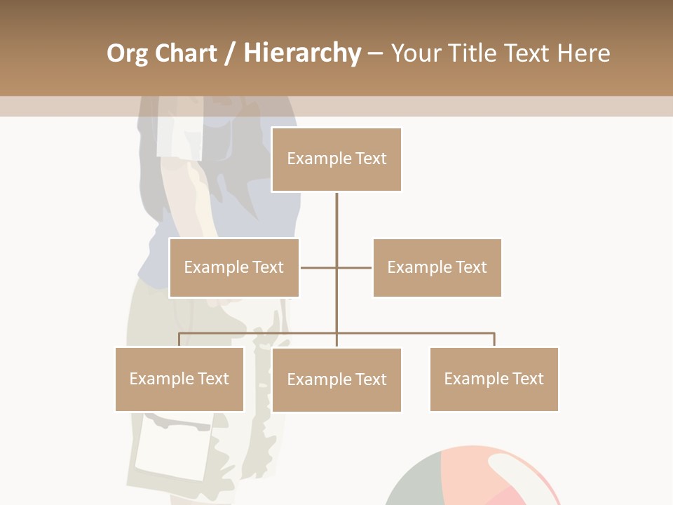 Barefoot Son Cute PowerPoint Template