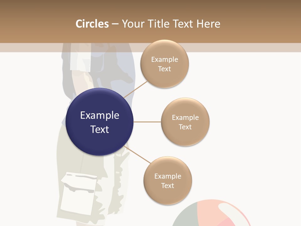 Barefoot Son Cute PowerPoint Template