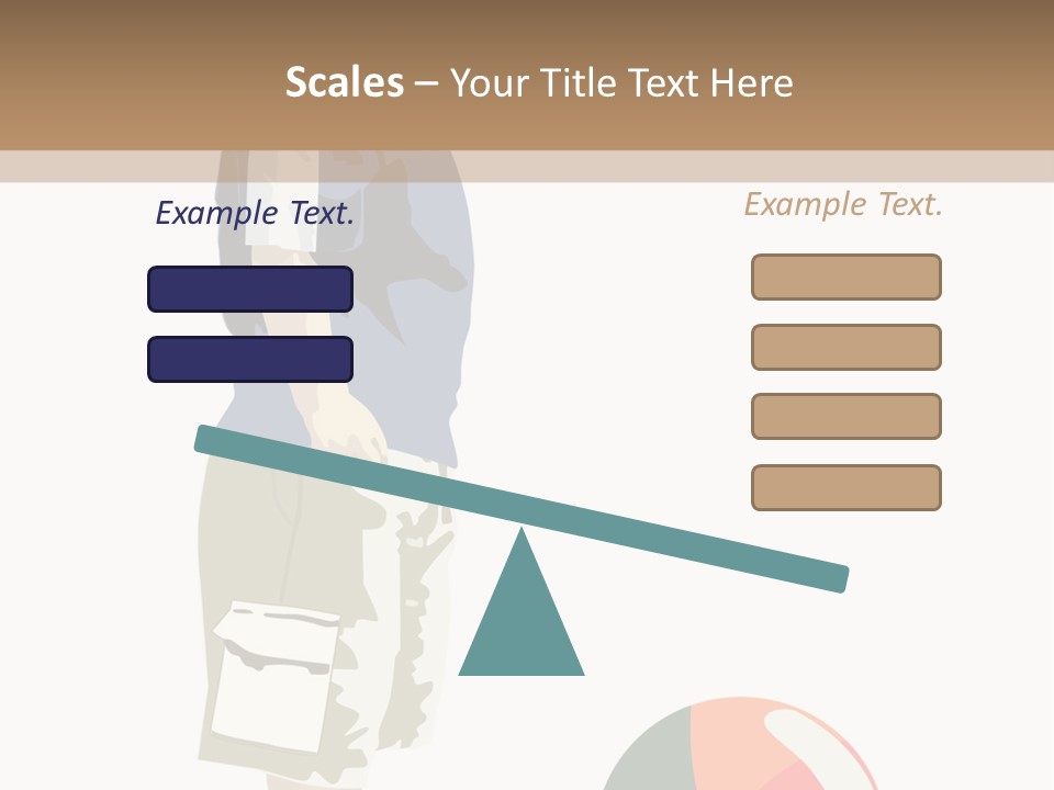 Barefoot Son Cute PowerPoint Template